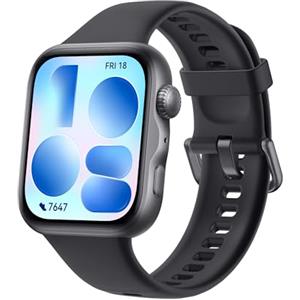 HUAWEI WATCH FIT 5 Smartwatch, Schermo AMOLED HD da 1,82, Nero | Design Raffinato, Pagamento NFC, Rilevamento Cadute, Batteria a lunga durata, Monitoraggio della salute, 5 ATM, Android & iOS
