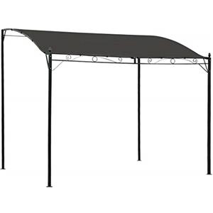 Tidyard Gazebo Petgolato da Giardino Antracite,Gazebo Pergola da Giardino 3x2,5 m