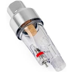 Wiltec Mini filtro per compressore per aerografo con separatore dell'acqua 9,51 mm (1/8) Accessori