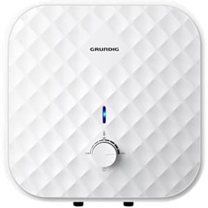Grundig® Teeny Line Scaldabagno Elettrico 10 L- Nuova classe A Serbatoio in acciaio smaltato, rumorosità 15 dB, termostato regolabile fino 75 °C, protezione anticalcare (Small, 10, litro/i)