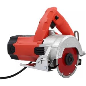 DaiJiubu Sega elettrica per calcestruzzo, tagliapietre, tagliapiastrelle, sega, legno, piastrelle, sega portatile per pietra, mini sega circolare manuale, 1580 W