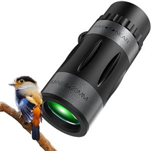 Generic Telescopio monoculare compatto 8 x 20, telescopio HD per adulti, attrezzatura di visualizzazione portatile, strumento di individuazione all'aperto con visione chiara, dispositivo ottico ad