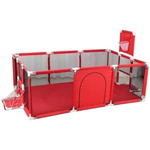 YAZOCO Box Bambini Maglia Traspirante Recinto Per Bambini Con Telaio da Basket Giochi Neonato Interno o Esterno