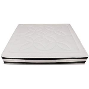 Baldiflex Emporio Materasso Singolo Adorable 80x190 cm Alto 20 cm con 4 cm Memory Fresh. Sfoderabile Aloe Vera