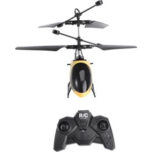 Toyvian Mini Elicottero Rc Telecomandato Per Notturno Design e Resistente e Left Right Anni Giallo