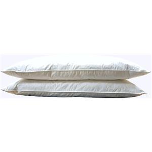 Vico Casa® PIUMETTA SOFT 2 Cuscini Letto in piuma d'oca 50x80cm - Set da 2 Guanciali per letto con tessuto 100% cotone e imbottitura in piumino e piumetta d'oca