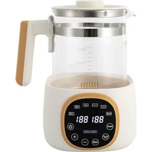 Haoxuesen Riscaldatore Biberon, Bollitore Elettrico, Con Timer Digitale Controllo Intelligente Temperatura E Spegnimento Automatico, Per Riscaldare Latte, Cibo Per Bambino, Acqua Bollita, Sterilizzare E