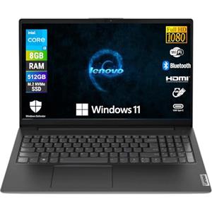 Lenovo, Notebook Pc Portatile, Display 15,6 Full HD, Intel i3-1315U 6 Core 3.3 Ghz, Ram 8 GB DDR5, 512 GB SSD NVMe, Win 11 Pro