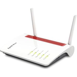 FRITZ!Box 6850 4G Edition International, Modem Router 4G/3G con Wi-Fi Dual Band fino a 1.266 Mbit/s, Mesh, 4x Gigabit Lan, 1x USB 3.0, VoIP, Base Dect, SIM Slot,