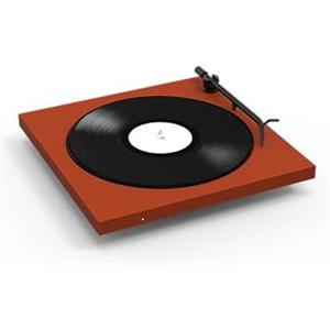 Tone Factory TONE Turntable Giradischi Bluetooth con Phono Integrato, Rosso terracotta