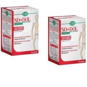 ESI NO DOL 60 CAPSULE nodol x flessibilità articolare con glucosamina no glutine - 2 CONFEZIONI