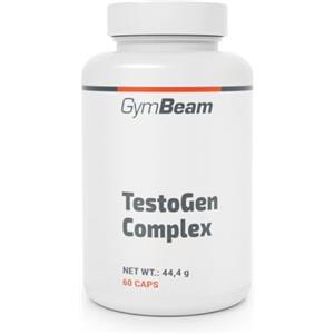 GymBeam Testogen Complex - Testobooster con Zinco, Ashwagandha e 10 Ingredienti Attivi - Supporto Testosterone, Energia e Vitalità - Riduce Stanchezza - Capsule Vegane
