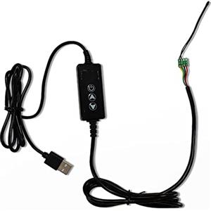 TORR USB Mini Termostato Interruttore LED Controllo Digitale Regolatore di Temperatura Termometro Termoregolatore CC 5-24 V 12 V