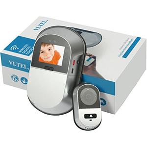 Vi.Tel. E0551 12 Spioncino Digitale Wi-Fi, Argento