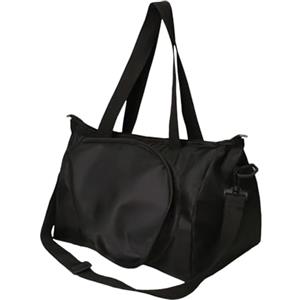 HunicandIU Borsone da tennis da donna con tracolla regolabile, borsa da tennis impermeabile, con tasche multiple