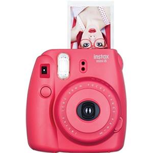 Fujifilm Fuji Mini 8 Raspberry + Pellicola da 10 scatti + Borsa