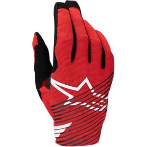 Alpinestars Radar Pro Guanti da motocross, rosso, XL