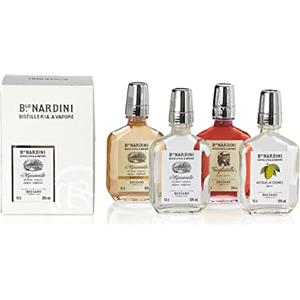 Zeus Party Confezione con 4 Mini Grappe - Nardini - Acquavite Riserva, Tagliatella Liquore, Acquavite, Acqua di Cedro - Bassano Grappa