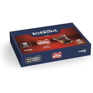 Generico Caffè Borbone Capsule compatibili Per Macchine da caffè Caffitaly R-Smart Originali (96, ROSSA)