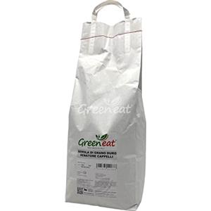 Greeneat 5 kg Semola Senatore CAPPELLI pugliese farina per PASTA origine Italia