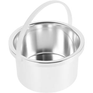 Generic 1 Contenitore Interno di Ricambio per Scaldacera in Lega di Alluminio da 14 Once, 4,7 Pollici, Contenitore Portatile per Ceretta per Macchina per La Depilazione da 500 Ml
