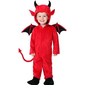 MJGkhiy Vestiti Halloween Neonato Pipistrello Pagliaccetto Neonata Invernale Carnevale Cosplay Costume Feste Tutine Neonato Diavoletta Maniche Lunghe Scheletro Body Neonata