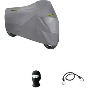 farbrothersonline COMPATIBILE CON PIAGGIO VESPA 50 SPECIAL TELO COPRIMOTO PER SCOOTER IN NYLON IMPERMEABILE COPRISCOOTER ANTISTRAPPO TAGLIA M COPERTURA UNIVERSALE ANTIPIOGGIA 203X89X122CM COVER RESISTENTE
