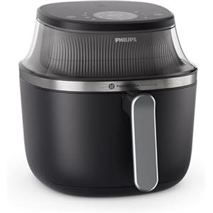 Philips FRIGGITRICE AD ARIA XXL NERA 7.2 LITRI CON FINESTRA 16 PROGRAMMI