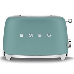 Smeg TSF01EGMEU Toaster 2 Scheiben Smaragdgrün matt