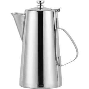 Generic Teiera in acciaio inox, brocca per succhi di frutta, brocca per bevande, bollitore per acqua fredda, brocca per acqua, brocca per bar, casa, hotel, ristorante