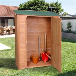Produce Shop Casetta Armadio da Esterno in Legno Porta Attrezzi da Giardino Smew