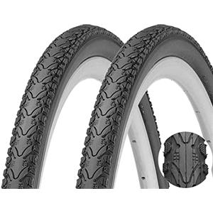 ECOVELO 2 COPERTONI KENDA 700X40C PNEUMATICI DEMI SLICK CICLOCROSS TURISMO GOMME GRAVEL STRADALE BICI UOMO 28"