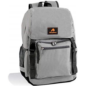 CampFeuer Zaino termico da 20 litri | leggero e impermeabile | grigio | Borsa isolante per BBQ, campeggio, spiaggia e attività all'aperto