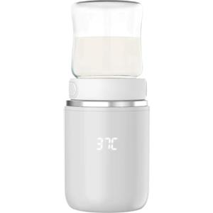 SHOBI Scaldabiberon Portatile con Riscaldamento Rapido da Viaggio Ricaricabile | Scalda Latte Facile da Trasportare Compatibile con tutti i Biberon con Temperatura Regolabile per Chicco, Avent e Suavinex