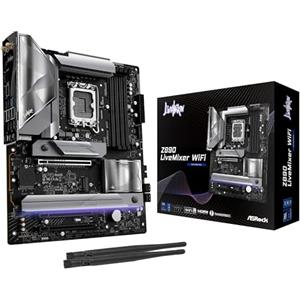 Asrock Z890 Livemixer Wifi - Scheda Madre - Atx - Presa Lga1851 - Chipset Z890 - Usb4, Usb 3.2 Gen 2x2, Usb 3.2 Gen 2, Usb 3.2 Gen 1 - 2,5 Gigabit la