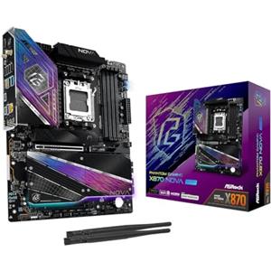 Asrock X870 Nova Wifi Am5 Atx Hdmi/usB-C Ddr5 - Amd Sockel Am5 (ryzen Zen4) - Atx (90-Mxbt20-A0uayz)