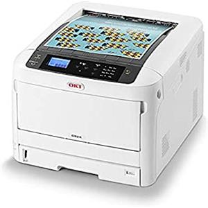 Oki C824dn Stampante con tecnologia LED, A3, a colori, fronte/retro, 26 pagine al minuto, NFC