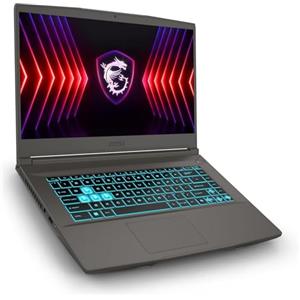 msi Thin A15 B7VF-228XIT, Notebook Gaming, 15.6 FHD 144Hz, AMD Ryzen 7 7735HS, Nvidia RTX 4060 GDDR6 8GB, SSD PCIe4 512GB, RAM DDR5 16GB 4800MHz, WiFi 6E, FreeDOS [Layout e Garanzia ITA] Grigio