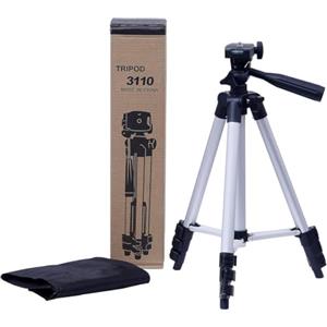 Generico Treppiede Fotocamera Leggero Cavalletto Allungabile Alluminio con Livella Regolabile Estendibile per Macchina Fotografica digitale Videocamera Treppiedi Camera per Canon Nikon Supporto Smartphone