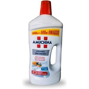 AMUCHINA 3 X AMUCHINA Pavimenti 1,5L Detergente detersivo liquido per pulizia pavimenti