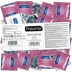 PASANTE FEEL SENSITIVE CONDOMS - CONFEZIONE 144 PRESERVATIVI SOTTILI