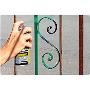 Saratoga Fernovus Spray Metallizzato 400 ml Grigio Forgia - Applicazione Diretta sulla Ruggine