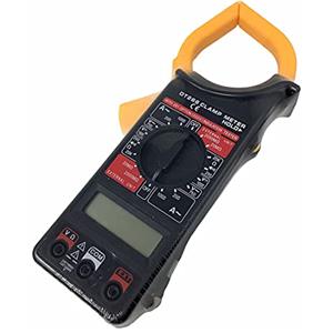 VR VETRINEINRETE Vetrineinrete® Pinza amperometrica digitale misuratore con puntali con display lcd rilevatore corrente elettrica tester resistenza multimetro G13