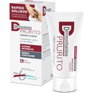 PASQUALI Srl Dermovitamina Prurito Crema Fluida 150 ml - Trattamento emolliente e lenitivo per prurito e arrossamento