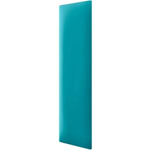 DHOME Pannelli Imbottiti in Similpelle Autoadesivi per Parete Acustici Fonoassorbenti Protezione dagli Impatti Testiere Decorazione Casa Camera da Letto (Turchese, 60x20)