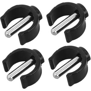 VERDANVERSE 4 Pezzi Di Accessori Per Ausili Per La Deambulazione Fissaggio Per Stampelle Per Accessori Per Bastoni Da Passeggio Porta Stampelle Accessori Per Bastoni Da