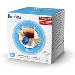 Generico DOLCE VITA 60 Capsule Dolce Gusto ORZO NATURALE Compatibili con macchine Nescafe Dolce Gusto - Prodotto Senza Caffeina - Senza Saccarosio - Senza Lattosio - Prodotto Vegano -