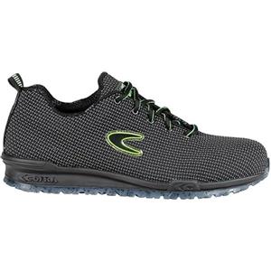 COFRA 78802-N00 Monti S3S FO SR- Taglia 50 Scarpa in Nylon Nero Lamina APT Suola Morbida Poliuretano da Lavoro Antinfortunistica Sportiva Traspirante Idrorepellente
