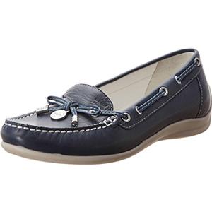Geox D Yuki A D3255A00043C4002, Scarpe da Barca Donna, Blu (Blau (Navy C4002)), 35