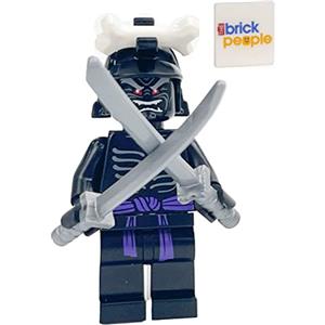 LEGO Ninjago: Lord Garmadon Legacy Minifig con 2 spade
